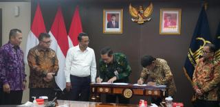 Disaksikan Menkumham RI, Kakanwil Kumham dan Gubernur Sulteng Teken Nota Kesepahaman